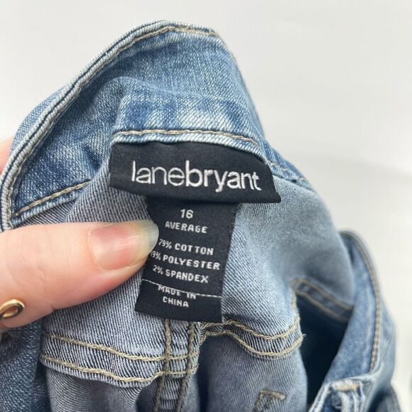 Lane Bryant Women's boot Cut Slim Leg Denim Size 16 - Picture 11 of 12